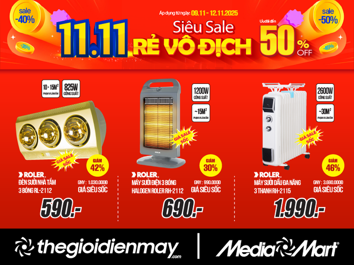 MediaMart giảm đến 50% toàn hệ thống – đánh sập giá sàn, giá siêu hời dịp 11/11 - 4