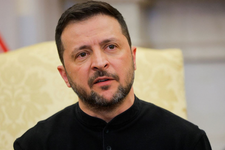 Tổng thống Ukraine Volodymyr Zelensky. (Ảnh: Reuters)