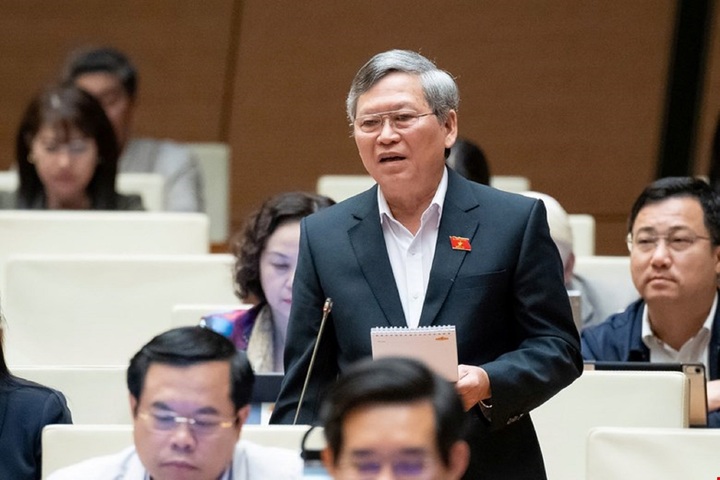 Đại biểu Quốc hội Tô Văn Tám. (Ảnh: Media Quốc hội).