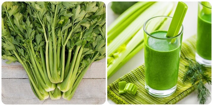 Nước ép cần tây tốt nhưng không phải ai cũng uống được