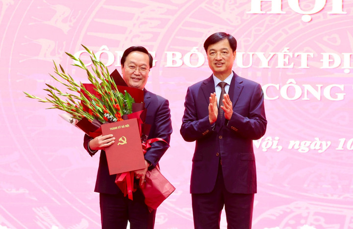 Ông Nguyễn Đức Trung, tân Phó Bí thư Thành uỷ Hà Nội.