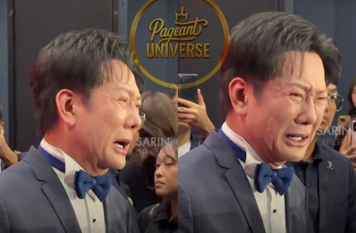 Ông Nawat bật khóc xin lỗi về loạt ồn ào tại Miss Universe 2025.