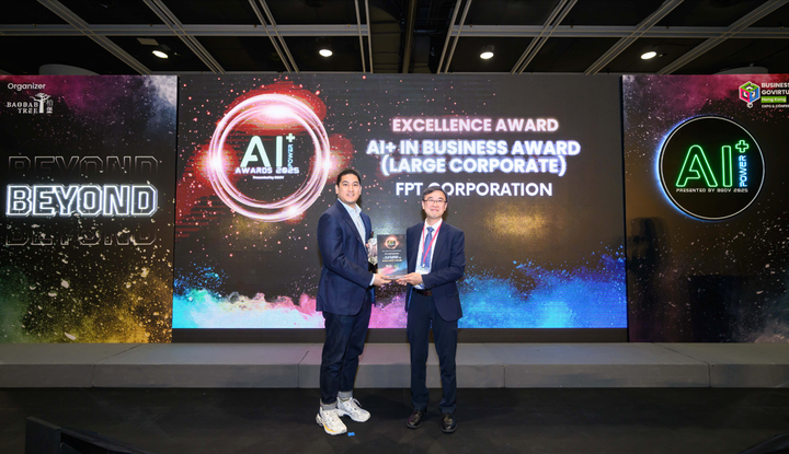 AIDP đạt nhiều giải thưởng trong nước và quốc tế như Sao Khuê, AI+ Power, Globee, Stevie,...