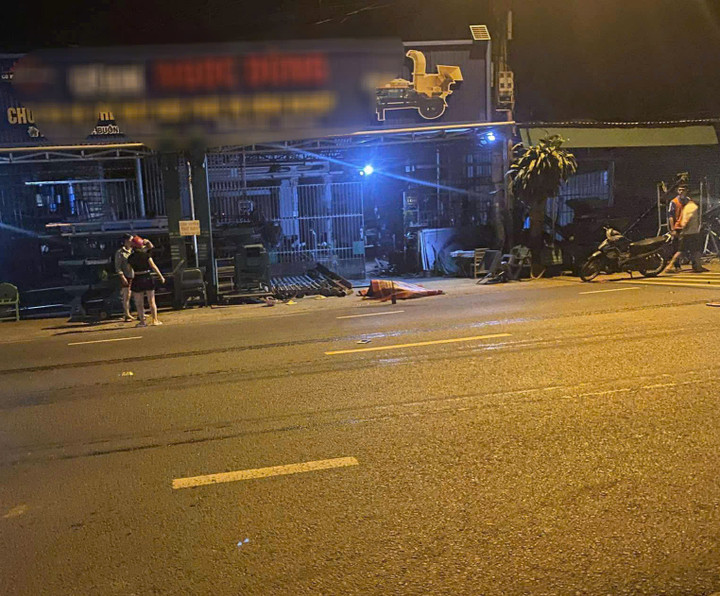 Hiện trường vụ tai nạn