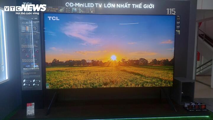 Nhiều mẫu tivi cao cấp có giá hơn nửa tỷ đồng.