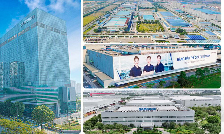 Samsung កំពុងសាងសង់មជ្ឈមណ្ឌល R&D ដ៏ធំបំផុតនៅអាស៊ីអាគ្នេយ៍នៅទីក្រុងហាណូយ ហើយដំណើរការរោងចក្រផលិតខ្នាតធំនៅ Bac Ninh និង Thai Nguyen។ (ប្រភព៖ Samsung)