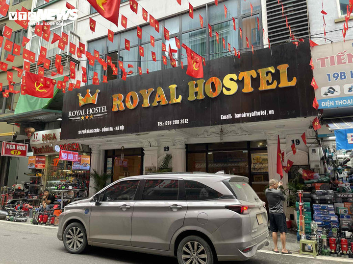 Royal Hostel Hotel nr 19 Hang Chao Street - = där händelsen inträffade.