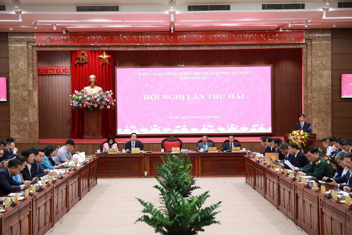 Quang cảnh hội nghị.