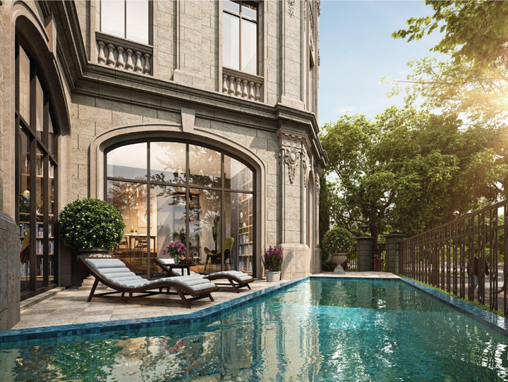 “Quiet luxury” trong BĐS cao cấp hướng đến chất liệu thượng hạng, thiết kế bền vững và tính riêng tư tuyệt đối, thay vì sự phô trương hào nhoáng. (Ảnh: Noble Palace Long Bien)