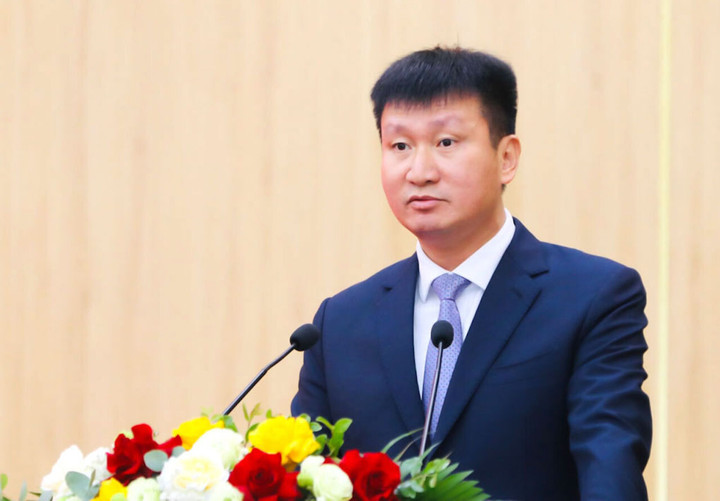 Ông Trần Huy Tuấn, tân Phó Bí thư Tỉnh ủy Ninh Bình.