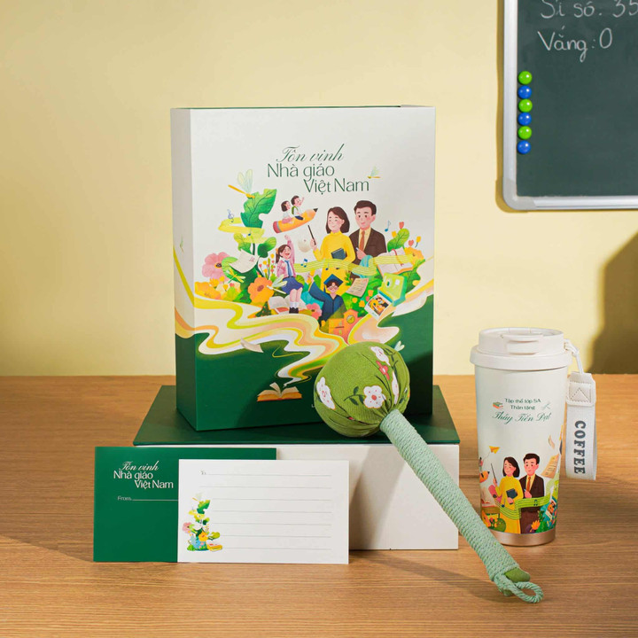 Set quà tặng đẹp mắt Ngày Nhà giáo Việt Nam 20/11.