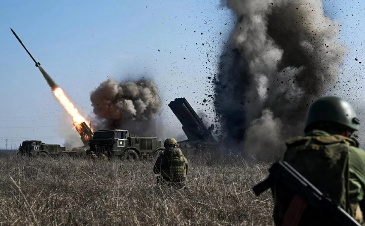 Lính Nga trên chiến trường Ukraine. (Ảnh: Sputnik)