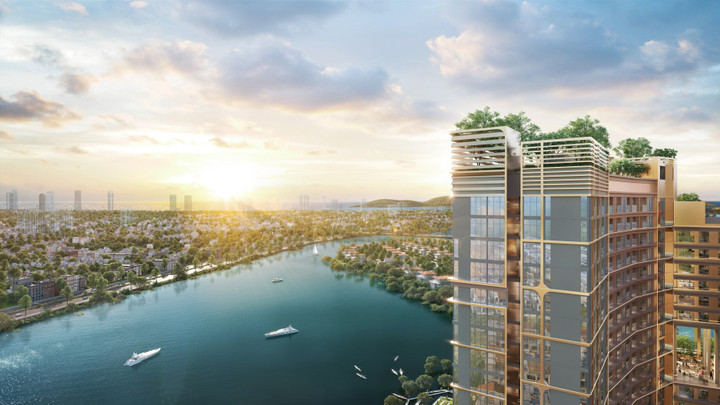 Nam Nha Trang phát triển mô hình đô thị sinh thái với các dự án hiện đại, đa chức năng.
