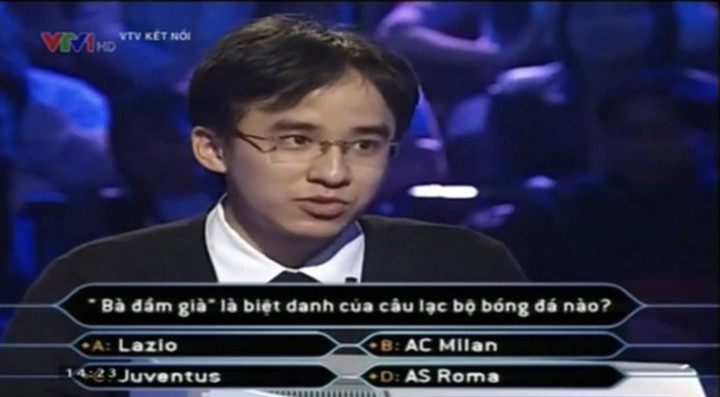 Khắc Cường từng xuất hiện trên chương trình "Ai là triệu phú" của VTV.