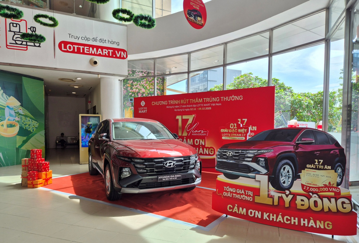 LOTTE MART tri ân lớn khách hàng dịp kỷ niệm 17 năm.