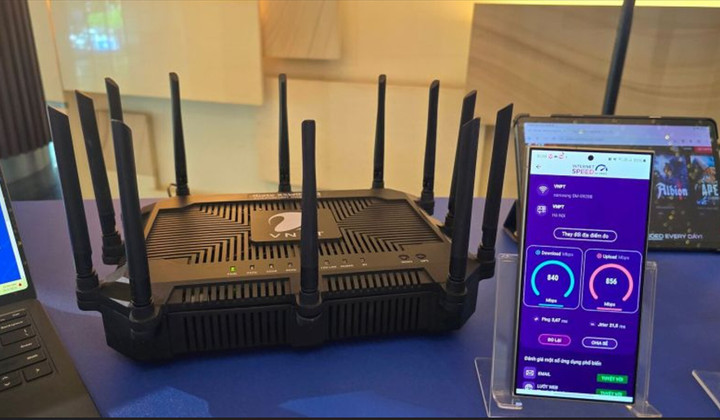Thiết bị Wifi 7 Xgspon của VNPT. (Ảnh: VNPT)