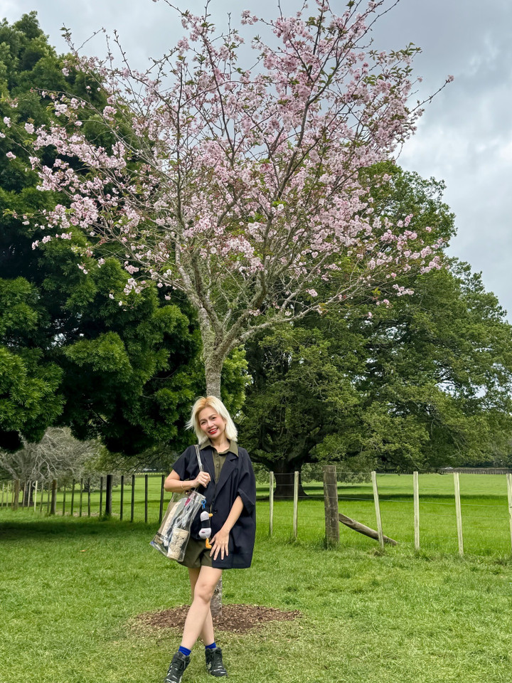 Chị Tuyết Nhi tại đất nước New Zealand (Ảnh: NVCC)