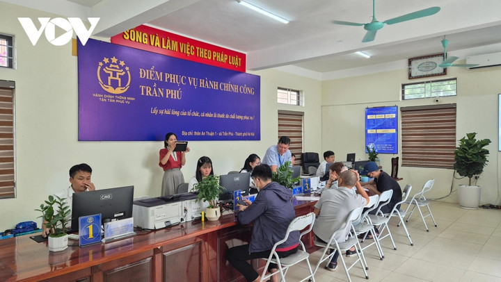 Mô hình chính quyền địa phương 2 cấp xã Hòa Phú, Hà Nội.