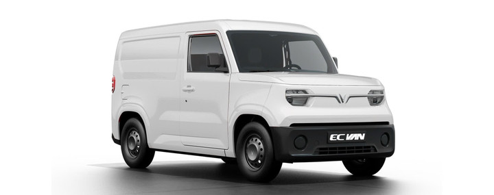 Chiếc Vinfast EC Van. (Ảnh: Vinfast)