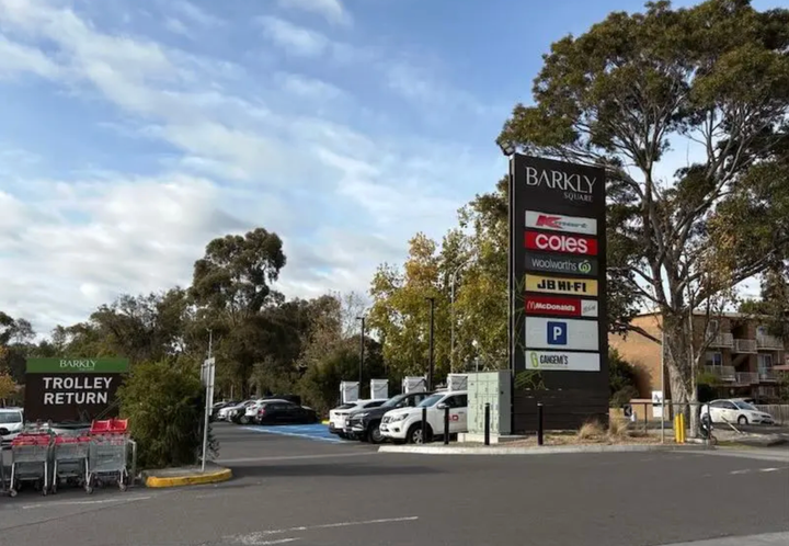 Một trạm sạc tại khu mua sắm Barkly Square, Melbourne, Australia. (Ảnh: The Driven)