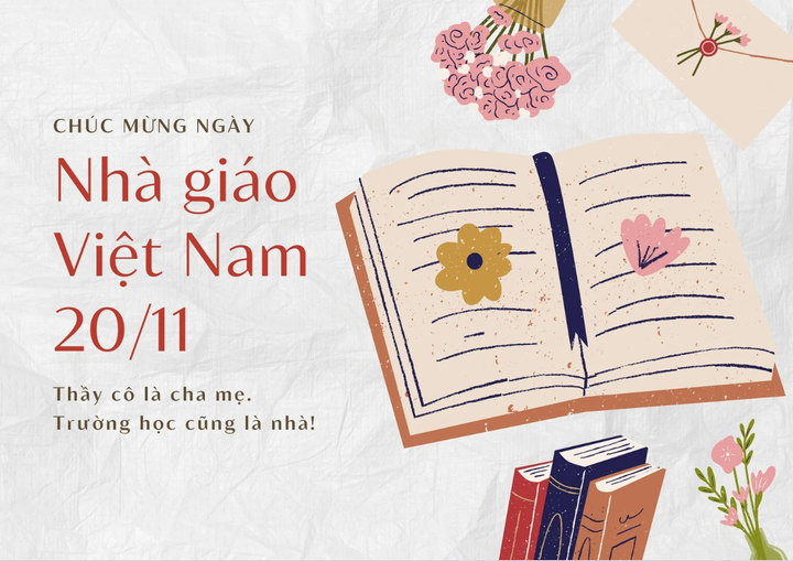 Những bài thơ chúc mừng ngày Nhà giáo Việt Nam 20/11.