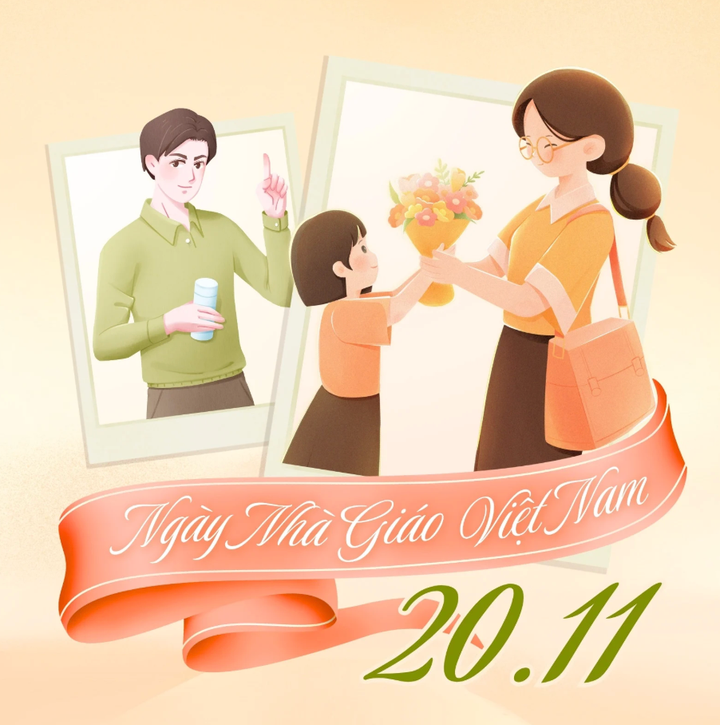 Các mẫu thiệp đẹp chúc mừng Ngày Nhà giáo Việt Nam 20/11 - 13