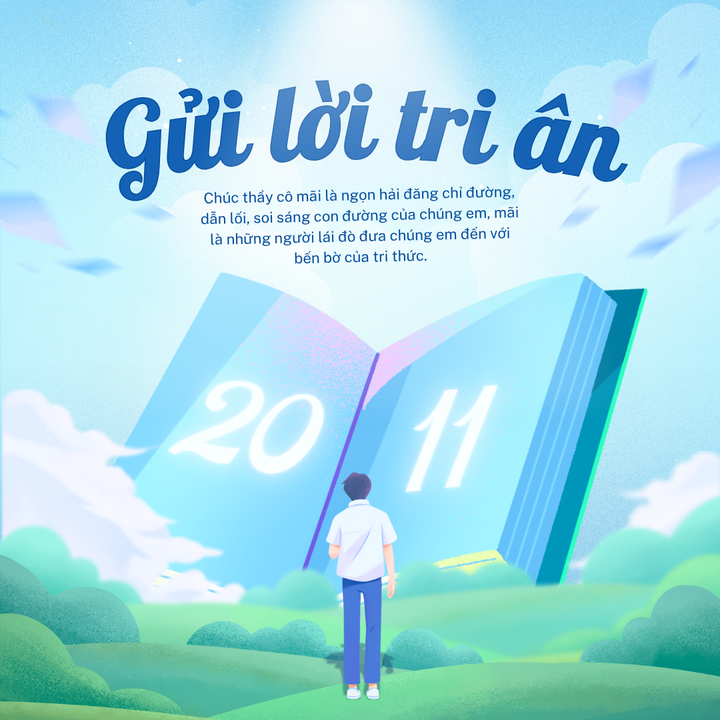 Các mẫu thiệp đẹp chúc mừng Ngày Nhà giáo Việt Nam 20/11 - 11