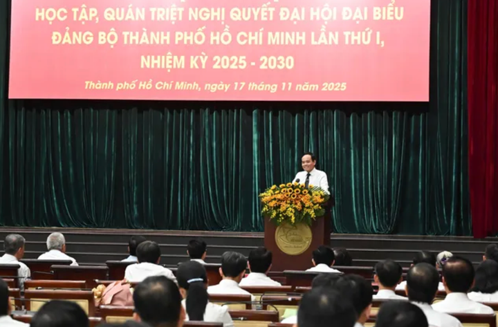 Hội nghị thu hút hơn 34.000 cán bộ, đảng viên, công chức, viên chức TP.HCM tham dự.