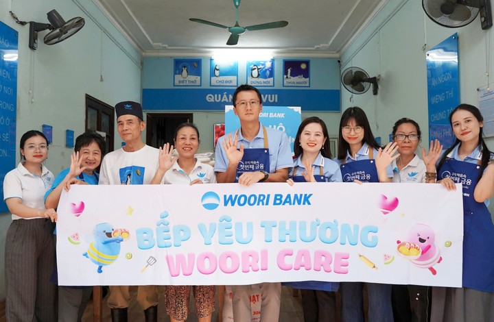 Woori Bank Việt Nam sẻ chia qua 'Bếp yêu thương Woori Care' - 1