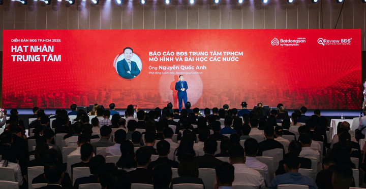 Diễn đàn Bất động sản TP.HCM 2025 diễn ra ngày 18/11. (Ảnh: Đại Việt)