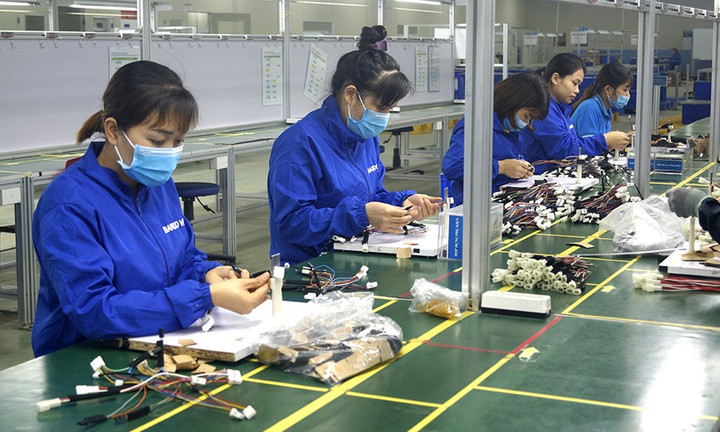 Các doanh nghiệp điện tử góp phần tạo nên tăng trưởng cho tỉnh Phú Thọ.