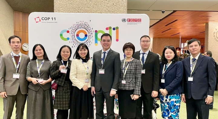 Đoàn Việt Nam tham dự Kỳ họp lần thứ 11 của Hội nghị Các Bên (COP11) tham gia Công ước Khung của WHO về Kiểm soát Thuốc lá (WHO FCTC).