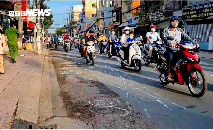 Hiện trường xảy ra vụ việc.