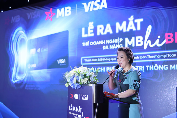 Đại diện Visa - bà Đặng Tuyết Dung.