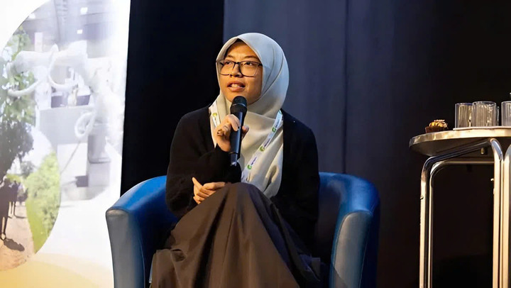 Dr. Nadia Radzman anser att VinFuture sprider innovationsanda för mänskligheten och ger de praktiska fördelarna med vetenskap till de samhällen som behöver den mest. (Foto: Business Weekly)