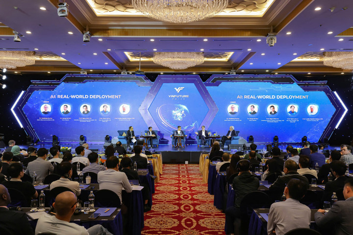 Världens ledande forskare kommer att vara i Vietnam för att diskutera vetenskapliga innovationer under VinFuture 2025 Science and Technology Week. (Foto: VFP)