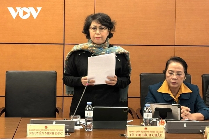 Đại biểu Tô Thị Bích Châu, đoàn TP.HCM