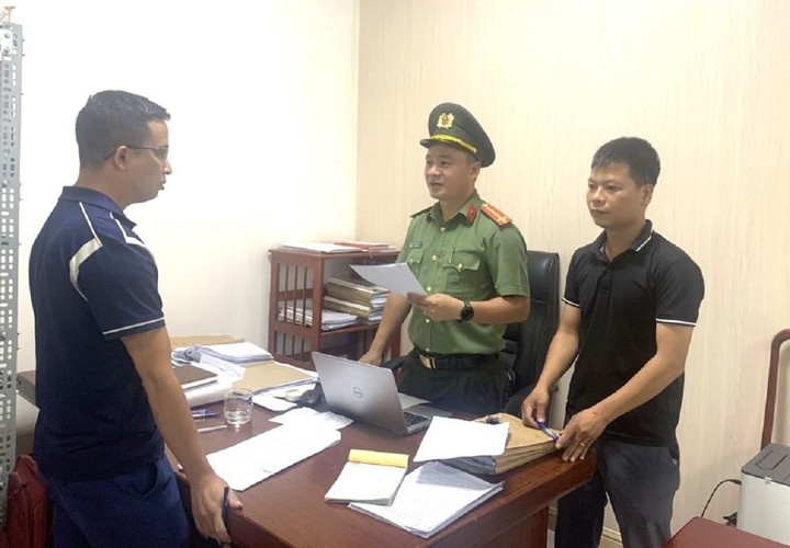 Nguyễn Đức Thịnh - kẻ cầm đầu đường dây bị khởi tố. (Ảnh: C.A)