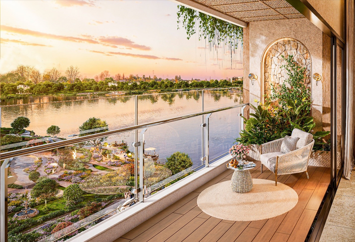 Khải Hoàn Prime kiến tạo chuẩn sống resort ven sông.
