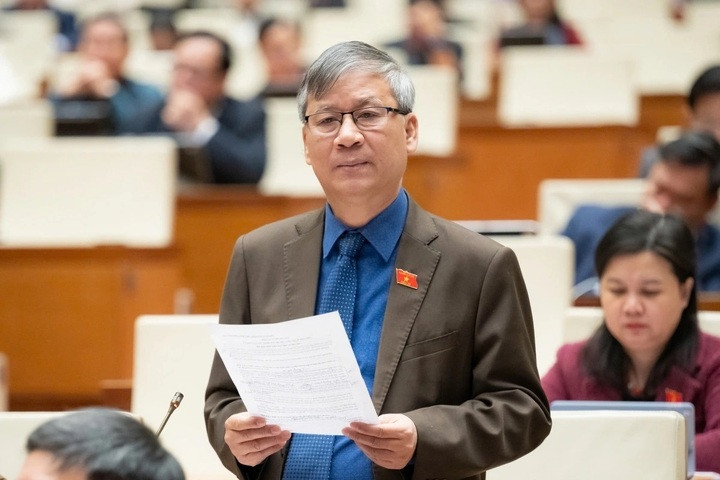 Afgevaardigde Nguyen Anh Tri, delegatie uit Hanoi (Foto: Nationale Assemblee)