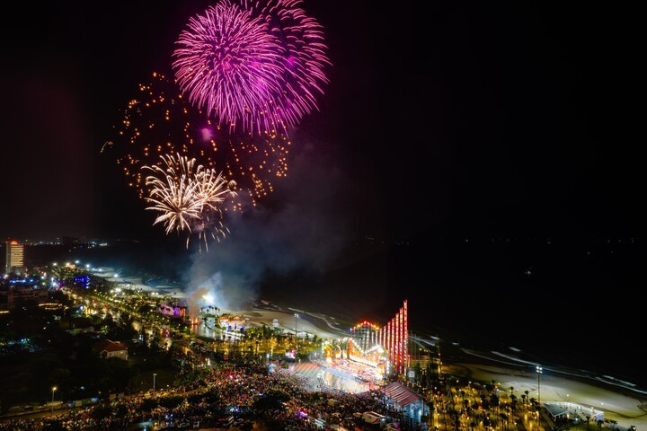 Tijdens de recente feestdag op 2 september kwamen 230.000 mensen naar Vung Tau.