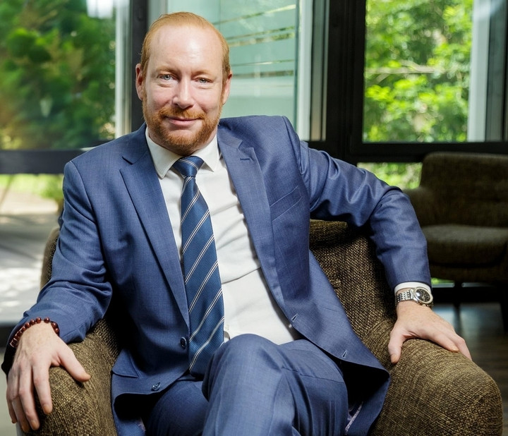 ông David Jackson, chuyên gia bất động sản - Tổng Giám Đốc Avison Young Việt Nam. (Ảnh: Đ.V)