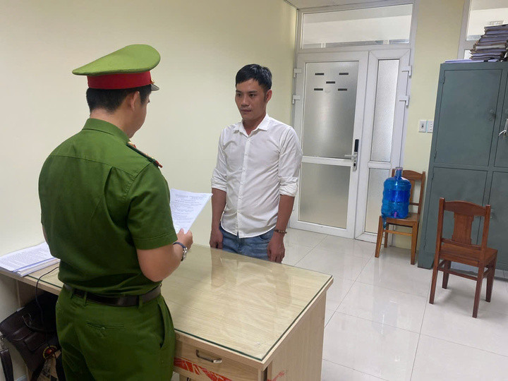 Trần Viết Lực bị khởi tố. (Ảnh: C.A)