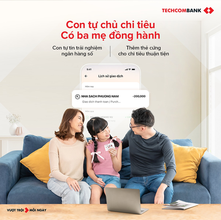 Trao quyền tự chủ chi tiêu - bước khởi đầu hoàn hảo để con trở thành công dân toàn cầu tự tin và năng động.