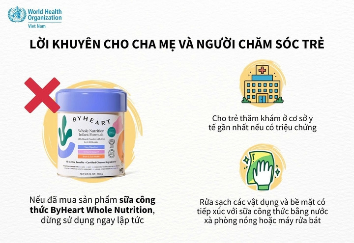 Văn phòng Tổ chức Y tế thế giới (WHO) tại Việt Nam phát thông tin cảnh báo.