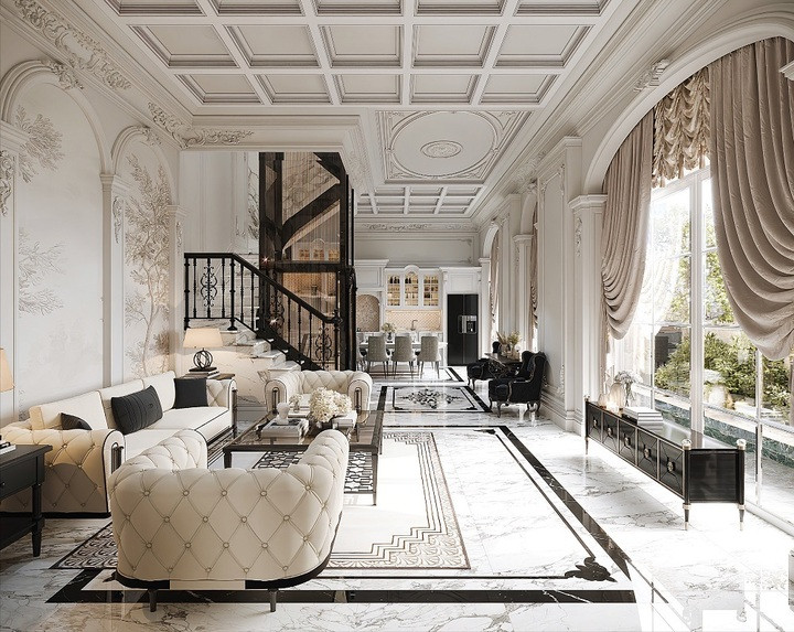 Không gian mỗi dinh thự được sắp đặt tinh tế, tối ưu ánh sáng và công năng, mang đến trải nghiệm sống đúng chất thượng lưu.