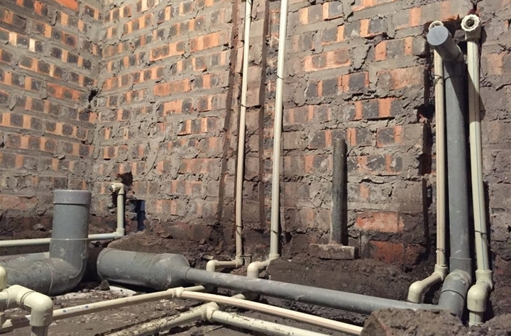 Điện nước âm tường là giải pháp phổ biến trong xây dựng nhà ở hiện đại. (Ảnh: Xây Dựng Kim Anh)