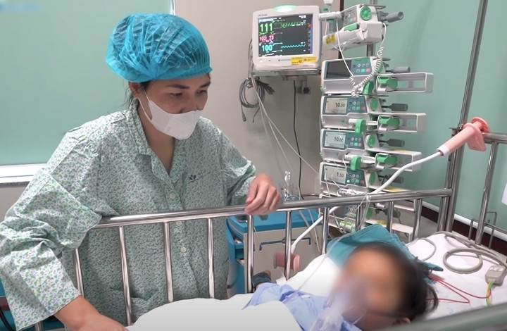 Đến ngày thứ 6 sau ghép, tình trạng sức khỏe bé gái đã có nhiều tiến triển tích cực.