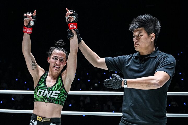 Kim Tran lần thứ 2 giành chiến thắng knock out ở ONE Championship.