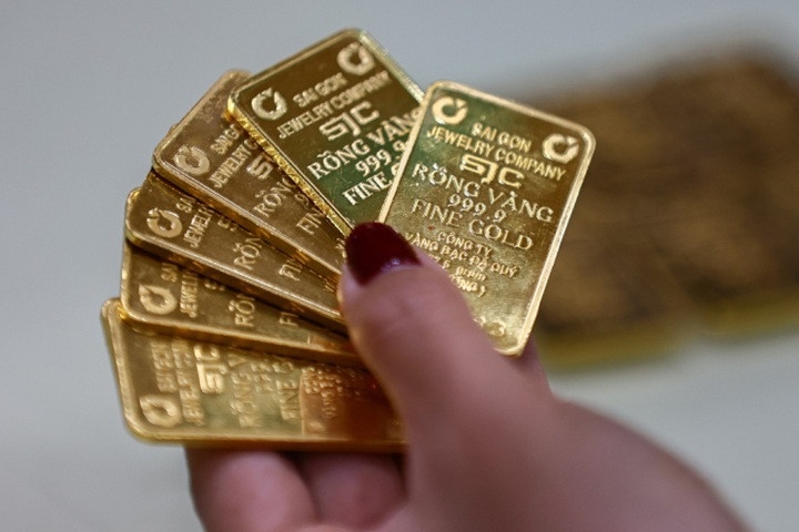 Vàng trong nước hôm nay tiếp tục giảm. (Ảnh minh hoạ).